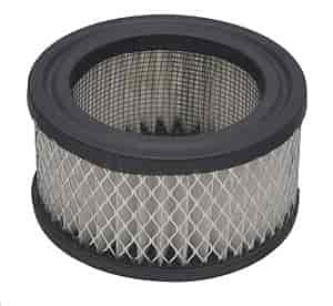 High Flow Replacement Paper Air Filter Element Dimensions: 4" x 2"