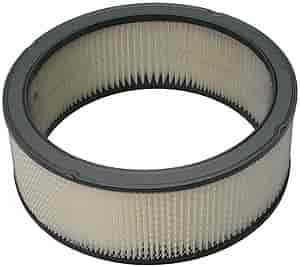 High Flow Replacement Paper Air Filter Element Dimensions: 14" x 5"