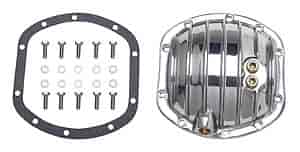 Polished Aluminum Differential Cover Kit 1966-03 Dodge w/Dana 25-27-30 (10-Bolt) Front