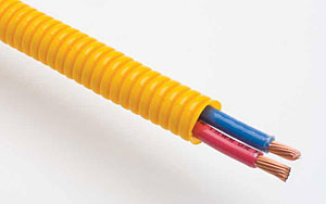 Convoluted Wire Harness Tubing Diameter: 3/8"