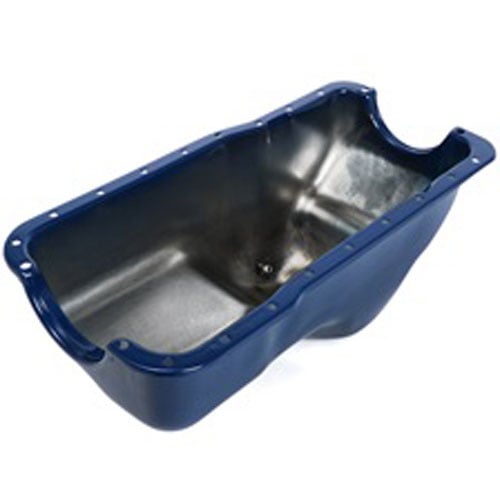 Blue Powdercoated Oil Pan 1980-96 Ford Bronco