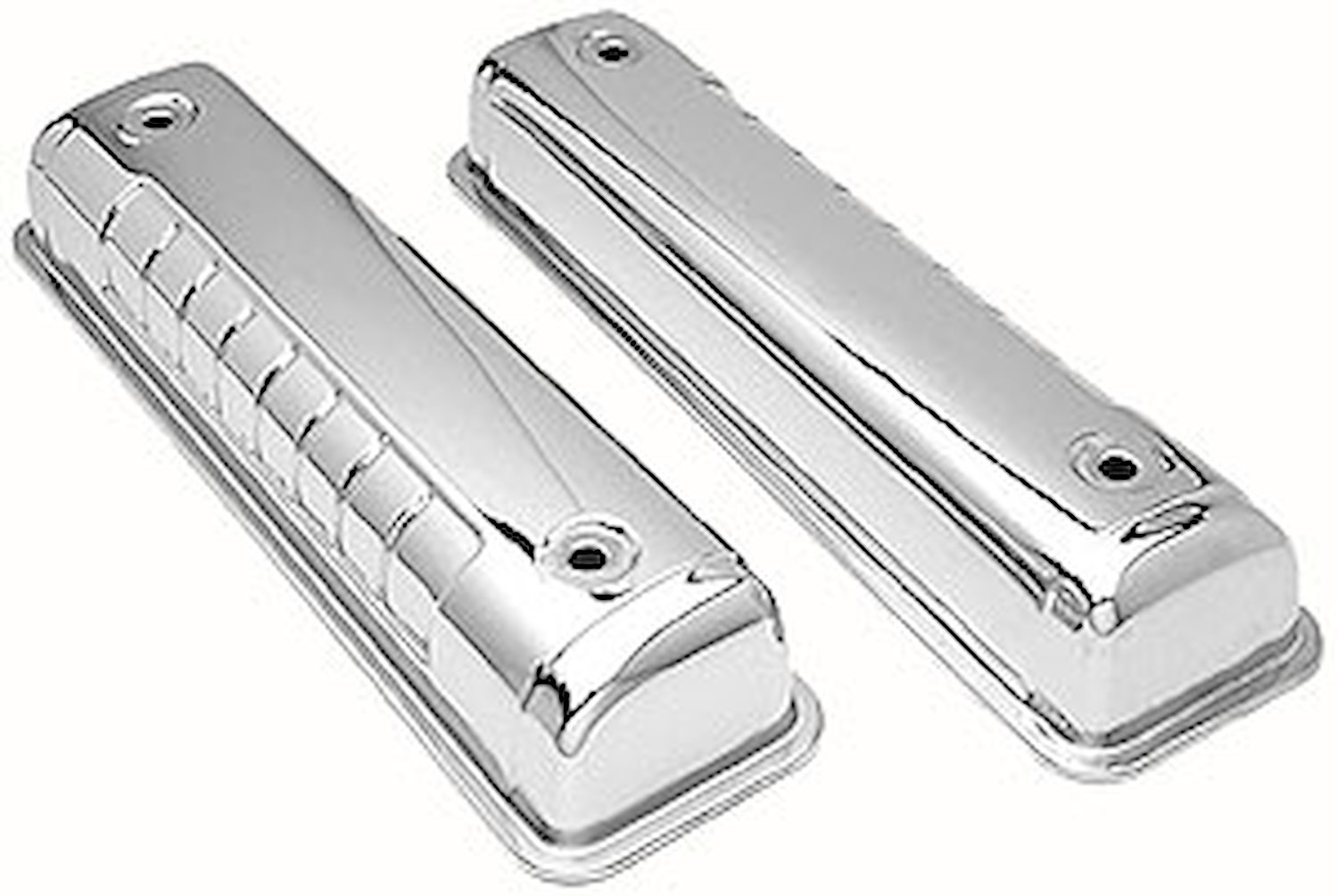 Chrome Plated Steel Valve Covers 1954-1964 Ford Y-Block 292-312 V8