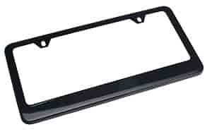 Stamped License Plate Frame 2-Hole Design without Light