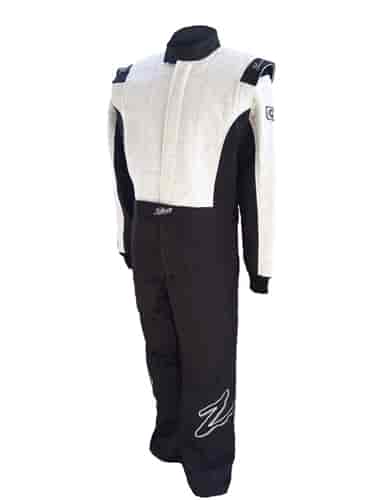 ZR-30 Race Suit SFI 3.2A/5 Black/White 2X-Large