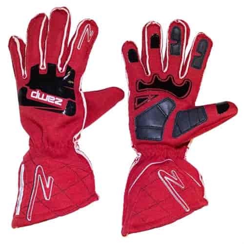 Red ZR-50 Gloves - Large