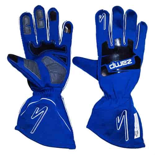 Blue ZR-50 Gloves - Medium