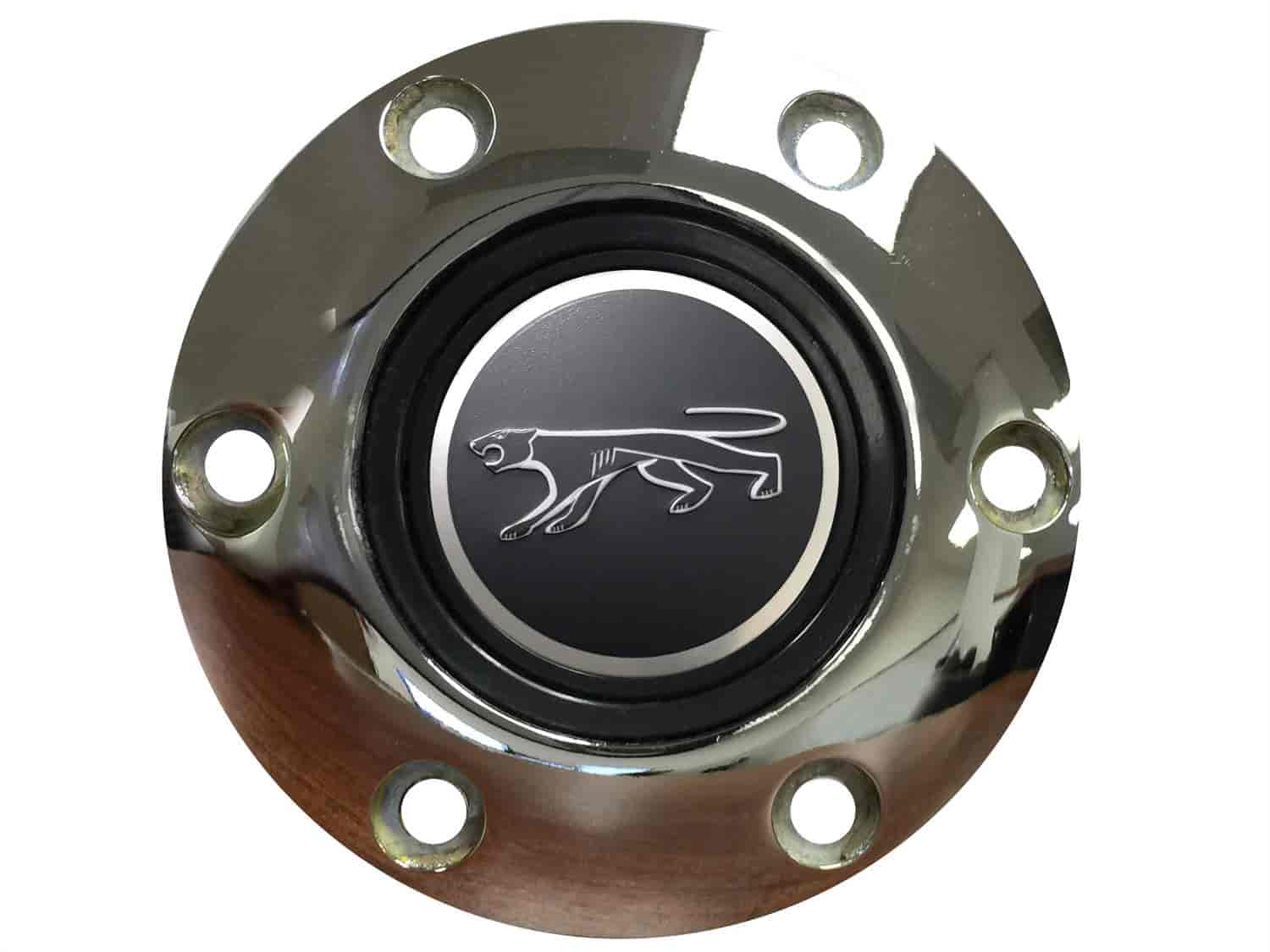 S6 Horn Button Cap Mercury Cougar 3D Foil Emblem