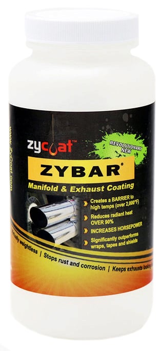 ZyBar Hi-Temp Coating, 16 oz. Bottle [Cast Medium Gray]