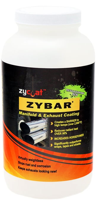 ZyBar Hi-Temp Coating, 32 oz. Bottle [Cast Medium Gray]