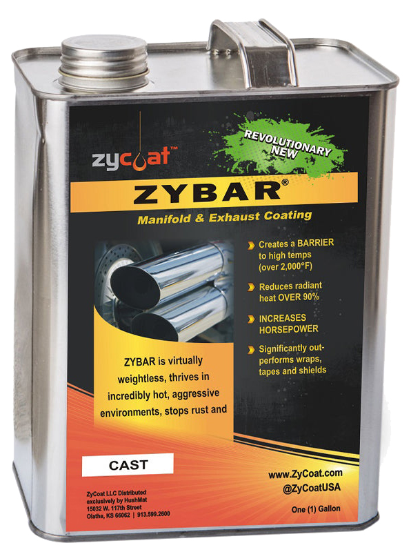 ZyBar Hi-Temp Coating, 1-Gallon Can [Cast Medium Gray]