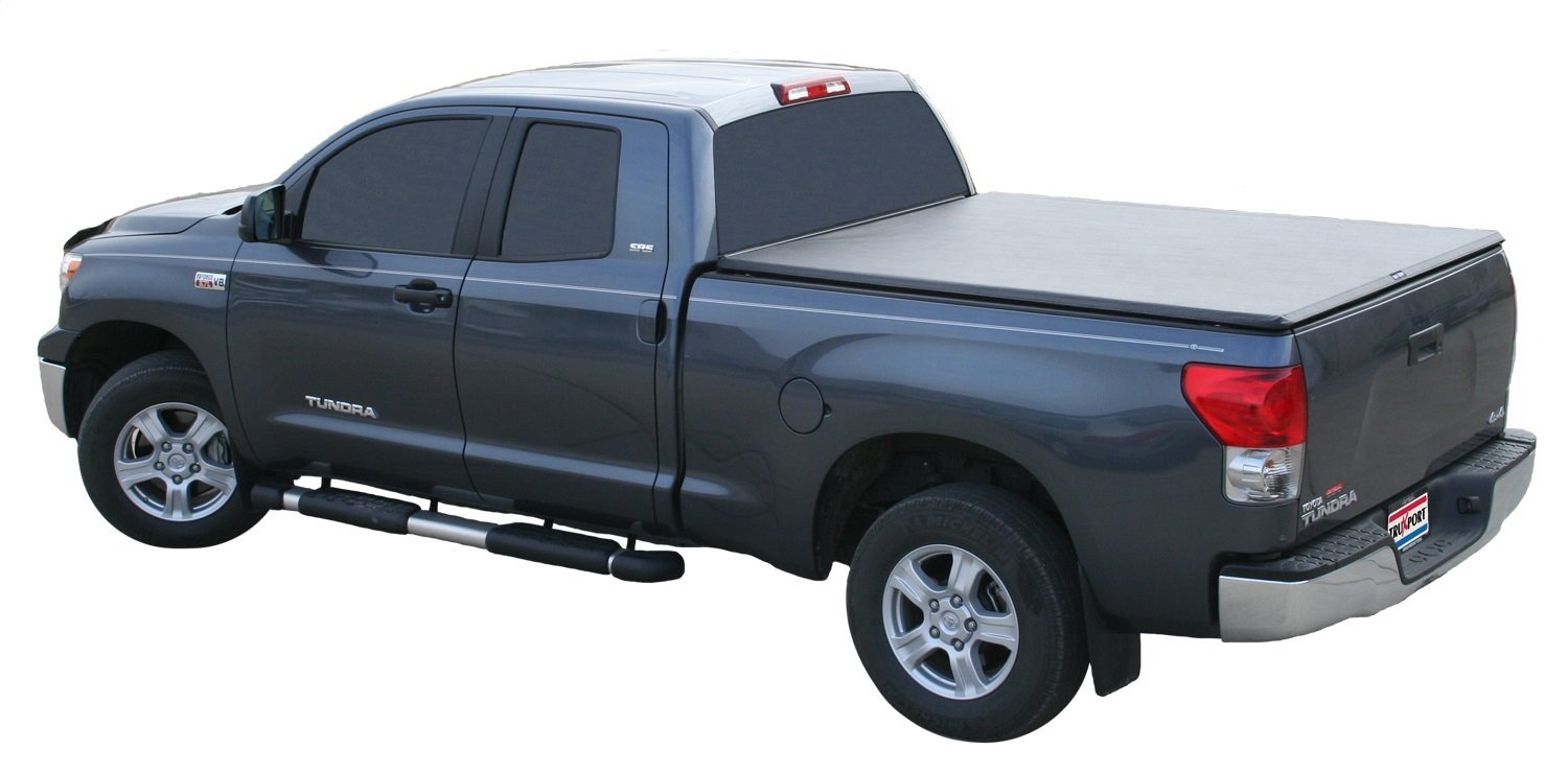 Truxport Soft Roll-Up Tonneau Cover 2001-2006 Tundra Pickup With Bed Caps