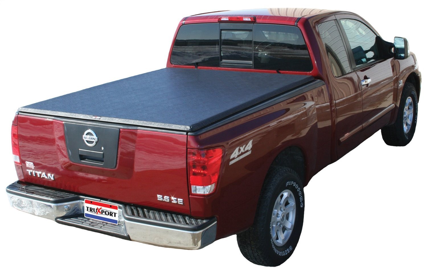 TruXport Soft Roll-Up Tonneau Cover Fits Select Nissan Frontier , Bed Length: 6 ft.