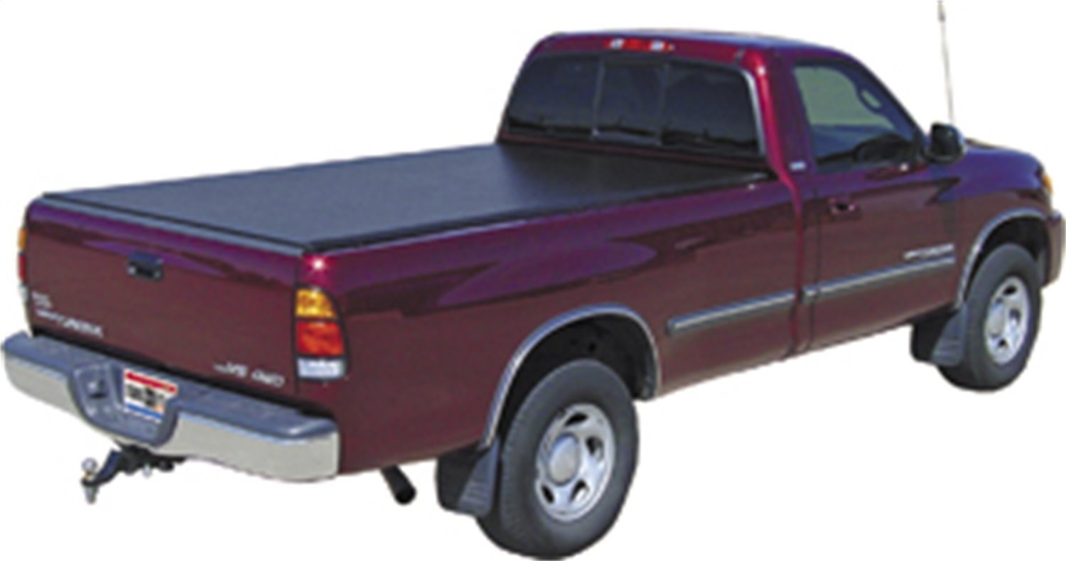 Lo Pro QT Soft Roll-Up Tonneau Cover 2001-06 Tundra with Bed Caps