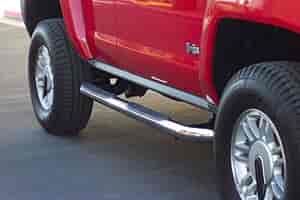 Polished Stainless Nerf Bars 2015-2017 Ford F-150 SuperCrew