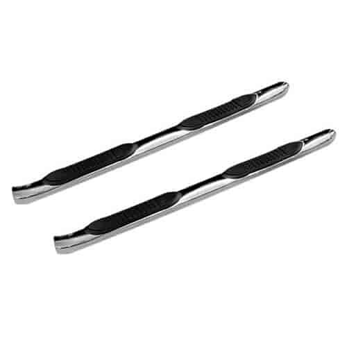 Polished Stainless Steel Nerf Bars 1987-2006 Jeep Wrangler