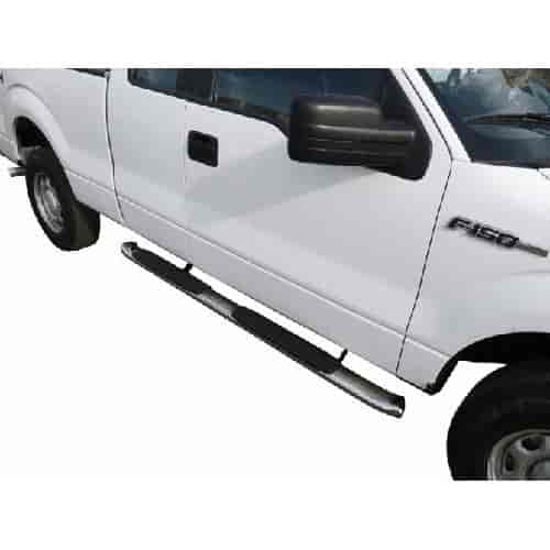 4X Series 4" Oval Side Bars 2009-2014 Ford F-150 SuperCab