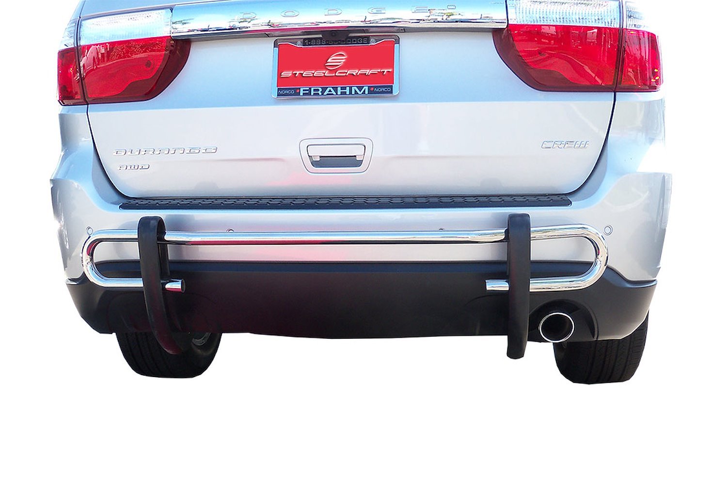 Rear Bumper Guards compliment our grill guard and provide additional style and protection for trucks