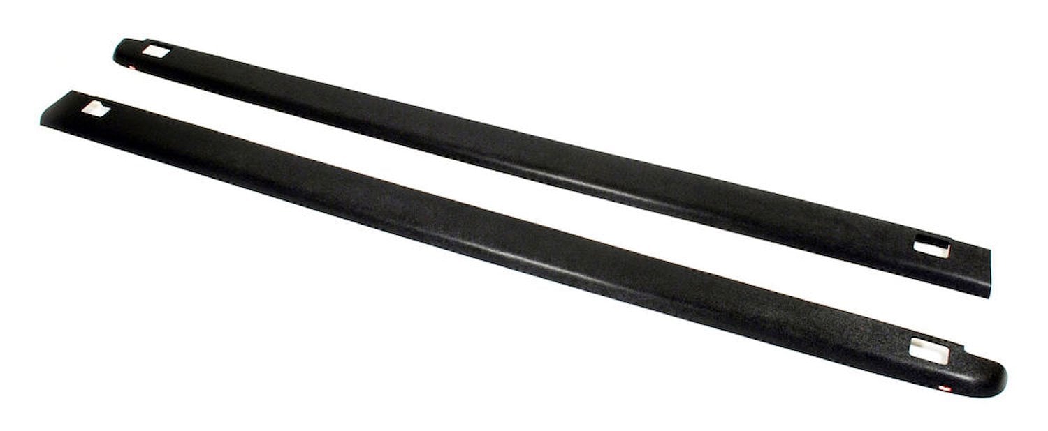 72-41111 Non-Ribbed Bed Caps, 1988-1998 GM C/K Truck Fleetside, with Stake Holes [Textured Black]