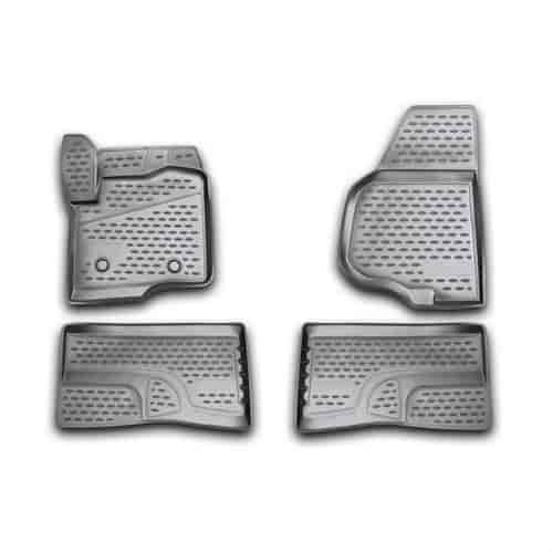Profile Floor Liners 4 piece for 2009-2014 Ford F250/F350 Super Duty SuperCrew