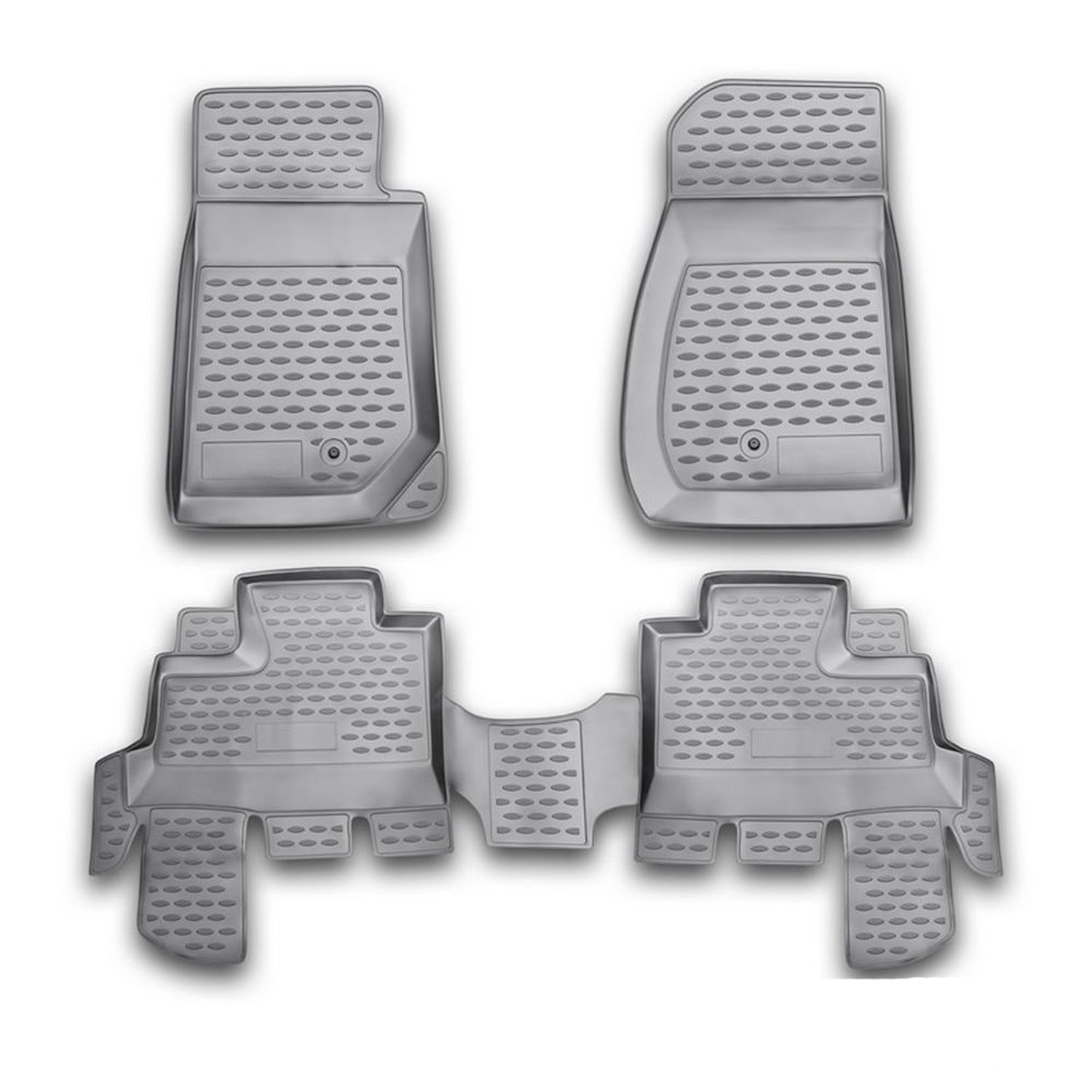 Profile Floor Liners 4 piece for 2007-2017 Jeep Wrangler Unlimited