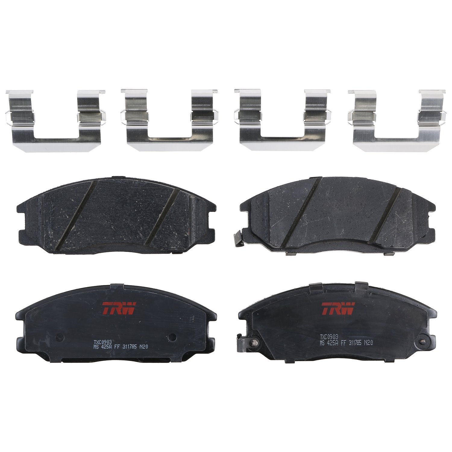 TXC0903 Ultra-Series Disc Brake Pad Set for Select Hyundai/Kia Models, Position: Front