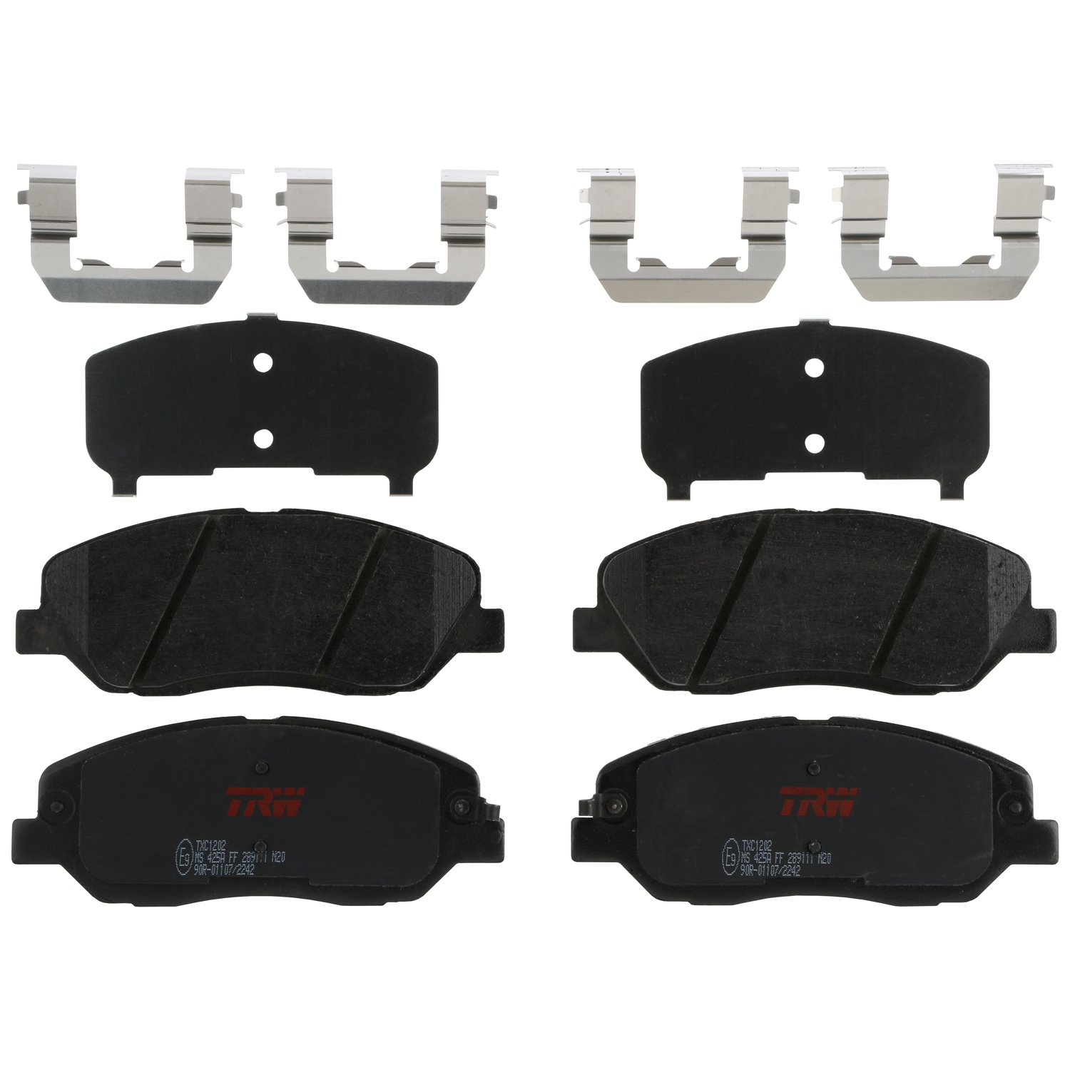 TXC1202 Ultra-Series Disc Brake Pad Set for Select Hyundai/Kia Models, Position: Front