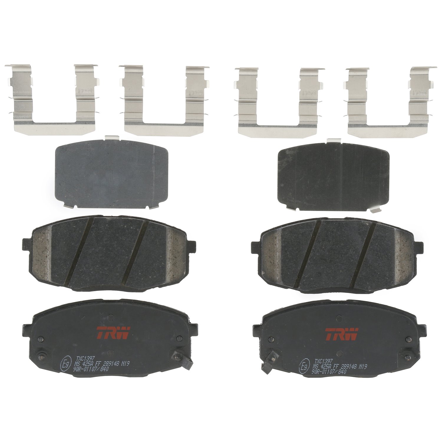 TXC1397 Ultra-Series Disc Brake Pad Set for Select Hyundai/Kia Models, Position: Front