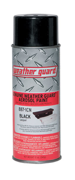 Black Aerosol Lacquer Touch-Up Paint [12 oz.]
