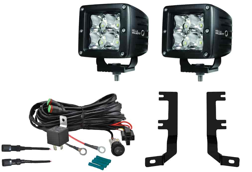 LED Hood Mounting Bracket and Light Kit for 2014-2018 GM Silverado/Sierra 1500