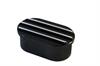 Valve Cover Breather [Silverline Finish (Black Anodized w/Machined Ribs)] - image 1
