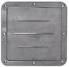Billet Gas Door GM Square-Body Pickup Truck, Bed Floor Mount - Machined Finish