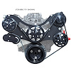 Serpentine Front Drive Belt Kit for Big Block Chevy Engines [Black, w/ A/C, Power Steering & Water Pump] - image 1