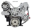 FDS-BBC-801 Front Drive System for Big Block Chevy [Chrome, w/ AC and Power Steering]