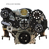 FDS-LS7-251 Front Drive System for LS7 [With Tuff Stuff Water Pump, Black Silverline, w/AC/Power Steering, On-Board Reservoir]