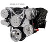 FDS-BBF-104-CP Front Drive System for Big Block Ford 429/460 [Polished, NO AC & NO Power Steering, Classic Pulley]