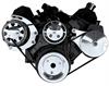 Serpentine Conversion Kit for Small Block Chevy [Polished] - image 1