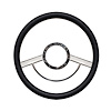 SW-06-G-P Steering Wheel [Gray Wrap, Polished Finish]