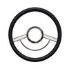 SW-06-R-P Steering Wheel [Red Wrap, Polished Finish]