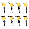 High-Performance Ignition Coils for 1998-2008 Ford F-150/E-150/Expedition [Yellow]