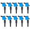 High-Performance Ignition Coils for 1998-2008 Ford F-150/E-150/Expedition [Blue]