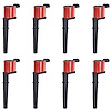 High-Performance Ignition Coils for 2000-2004 Lincoln Navigator [Red]
