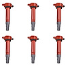 High-Performance Ignition Coils for 2006-2010 Chrysler/Dodge 4.0L/2.7L/3.5L [Red]