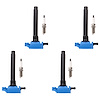 High-Performance Ignition Coil and Spark Plug Kit for Mopar