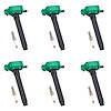 High-Performance Ignition Coil and Spark Plug Kit for Mopar