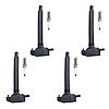 OE Replacement Ignition Coil and Spark Plug Kit, Fiat 500X, Jeep Cherokee