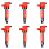 High-Performance Ignition Coils for 2006-2012 Kia Sedona 3.5L 3.8L [Red]