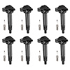 OE Replacement Ignition Coil and Spark Plug Kit, 2008-2011 Lexus GS460 4.6L V8