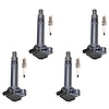 OE Replacement Ignition Coil and Spark Plug Kit, Toyota Celica/Matrix/Corolla 1.8L, Pontiac Vibe 1.8L
