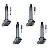 OE Replacement Ignition Coil and Spark Plug Kit, 2012-2015 Scion IQ 1.3L L4