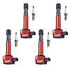 OE Replacement Ignition Coil and Spark Plug Kit, 2001-2005 Honda Civic